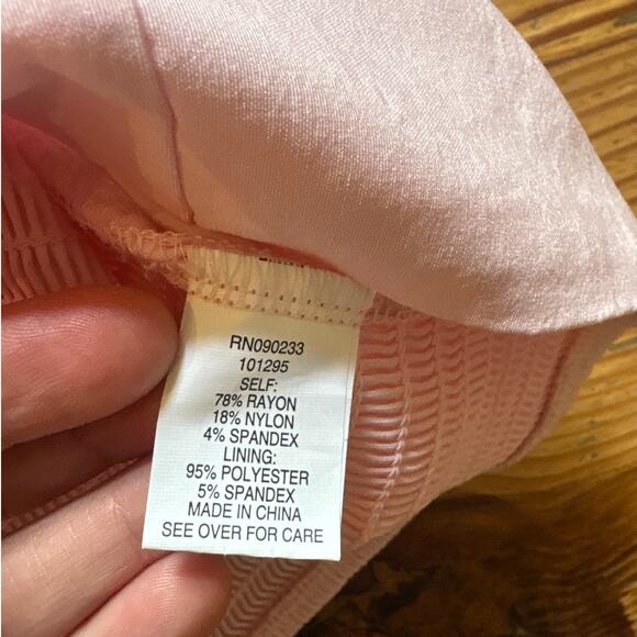 Beverly and Beck light pink corset cami top SIZE M - Picture 4 of 5